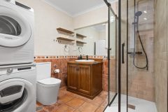 Bathroom with facilites.