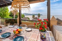Dining area outside